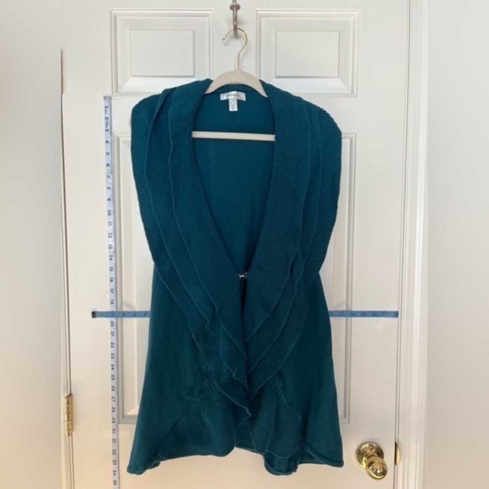 Dressbarn Sleeveless Cardigan, Medium